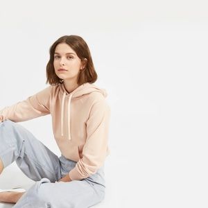 Everlane Lightweight French Terry Shrunken Hoodie